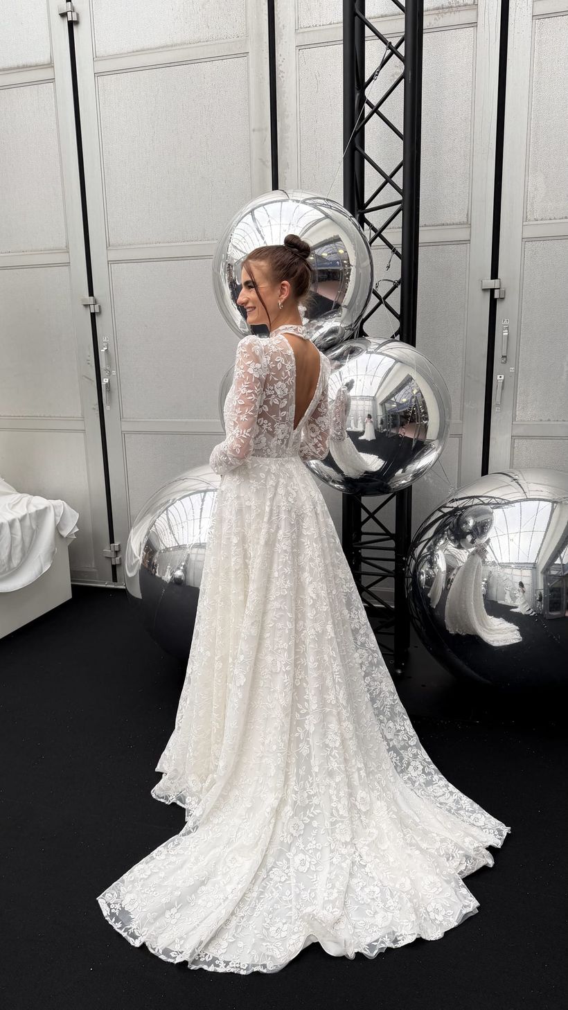 Couture — weiße Robe